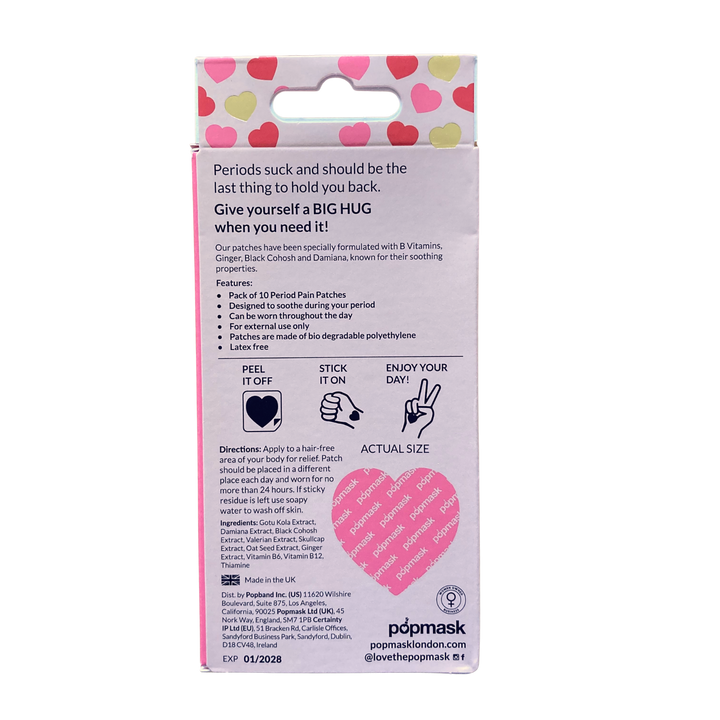 BIG HUG Period Support Vitamin Patches
