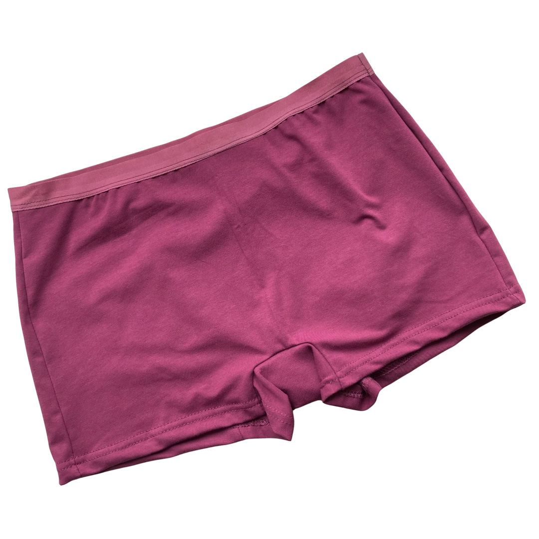 Boyshorts For Period Pads - Boxer Shorts With HYF Magic Gusset. Period Pants