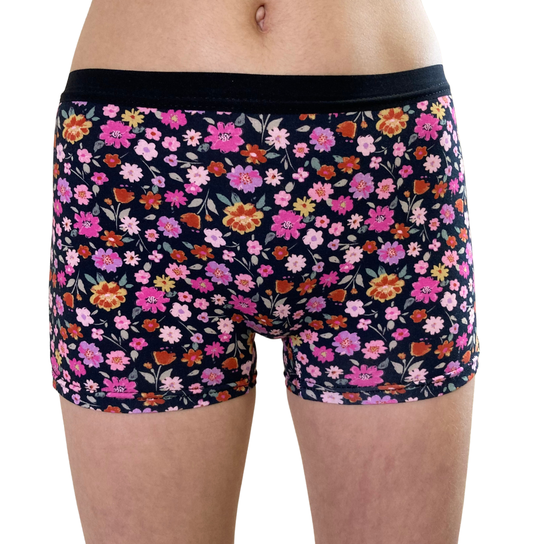 Boyshorts For Period Pads - Boxer Shorts With HYF Magic Gusset. Period Pants