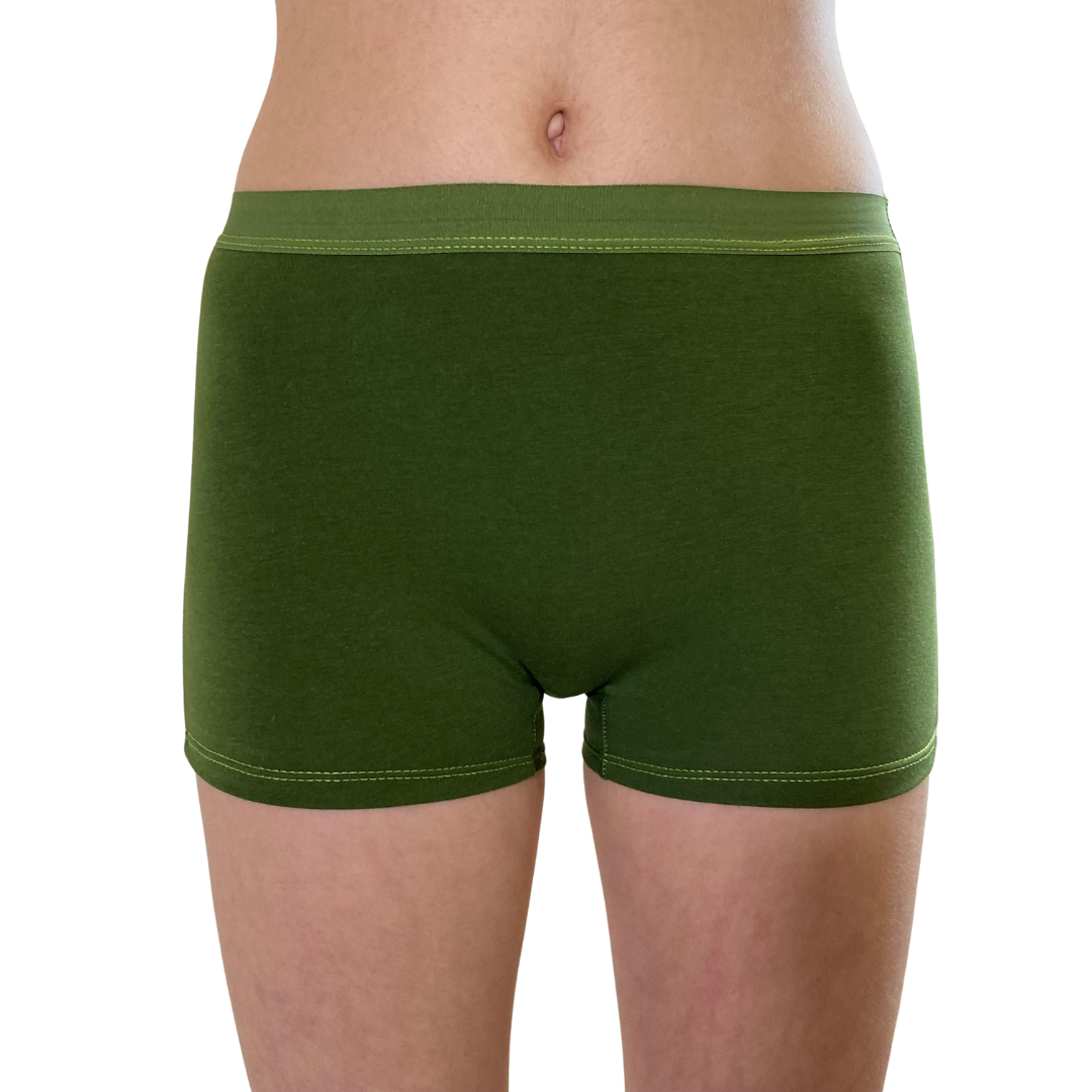 Boyshorts For Period Pads - Boxer Shorts With HYF Magic Gusset. Period Pants