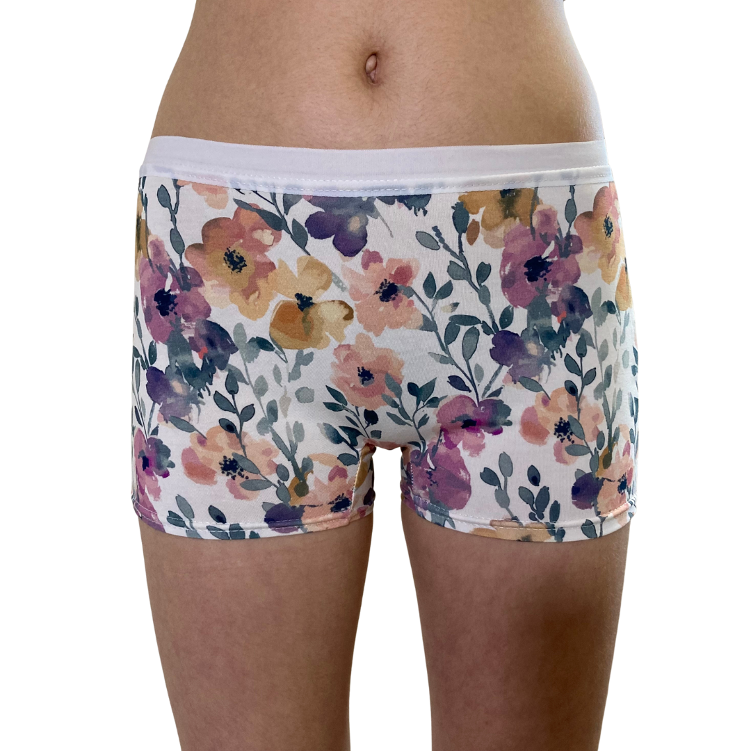 Boyshorts For Period Pads - Boxer Shorts With HYF Magic Gusset. Period Pants