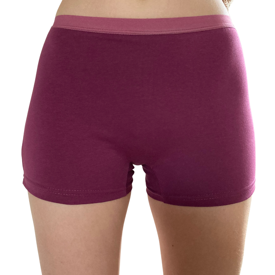 Boyshorts For Period Pads - Boxer Shorts With HYF Magic Gusset. Period Pants