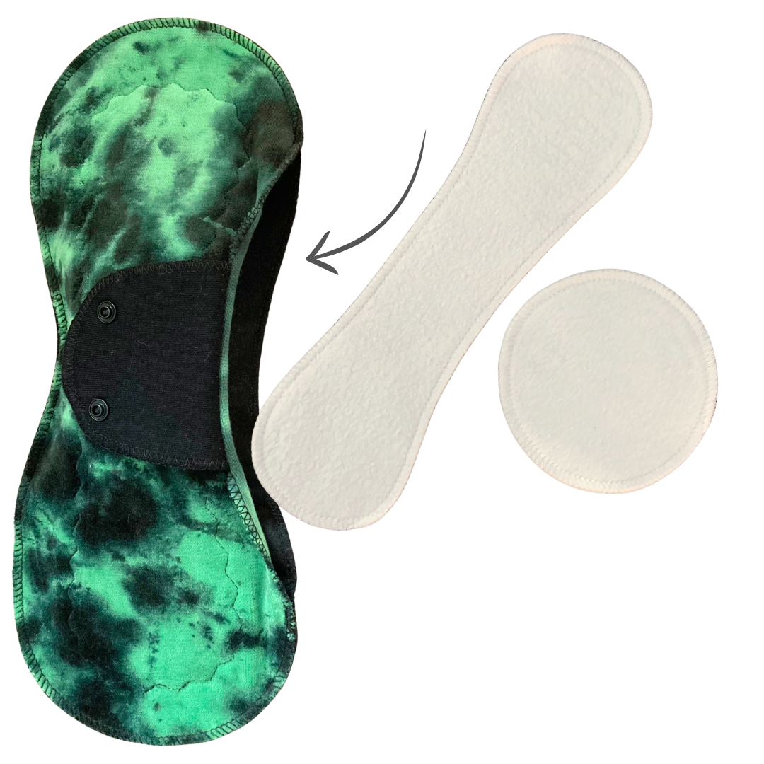 IMPROVED DESIGN Forest Slim Mega Sandwich Incontinence Heavy Flow Pad