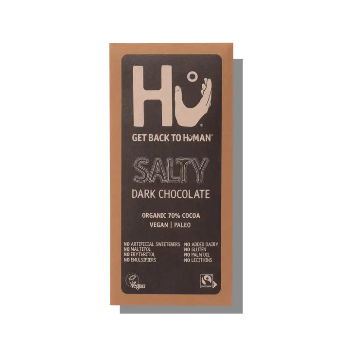 HU Salty Dark Chocolate Bar 70%