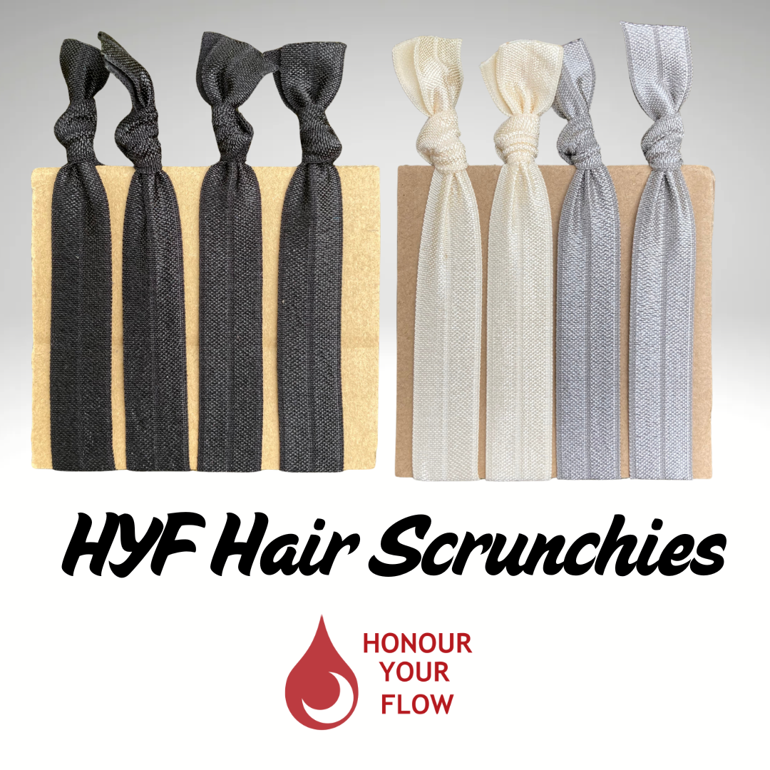 4 x Hair Ties Scrunchies