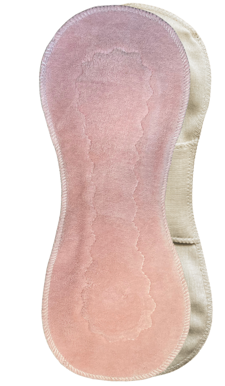 Powder Pink Maxi Pad - Organic Cotton Reusable Period Pad