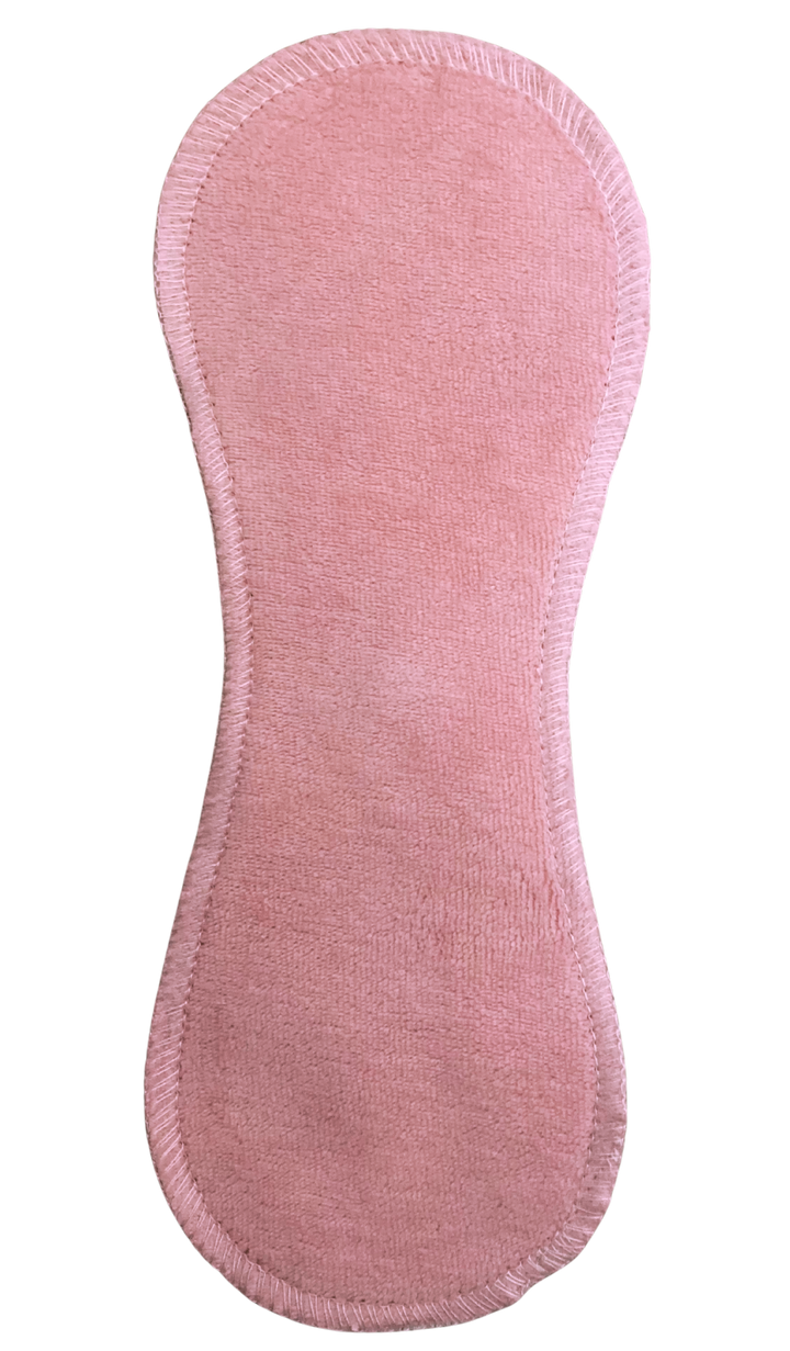 Powder Pink Mini-Long Pad - Reusable Pantyliner Period Pad Incontinence Pad