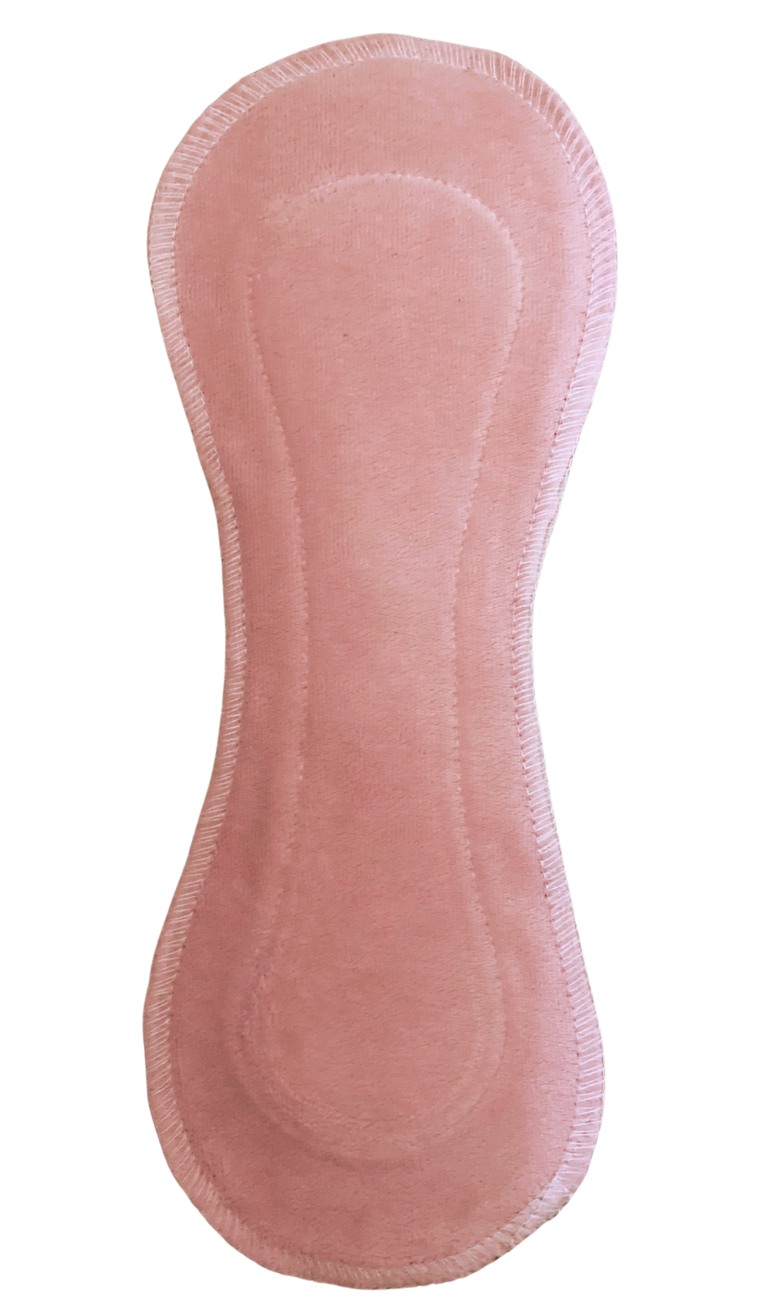 Powder Pink Regular-Long - Organic Cotton Velour Reusable Sanitary Pad