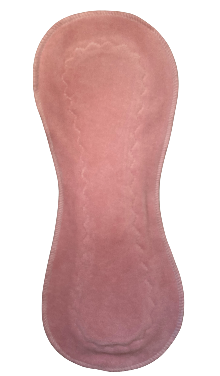 Powder Pink Slim Mega Pad - Organic Cotton Reusable Period Pad