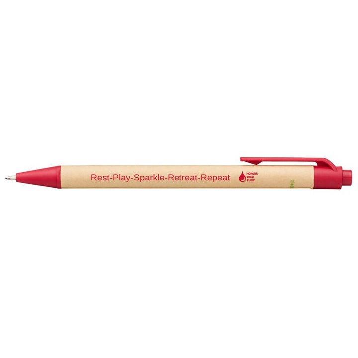 Menstrual Journaling Notebook and Charting Pen