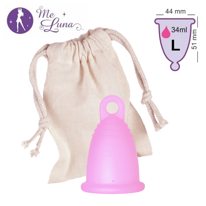 SOFT Large Me Luna Menstrual Cup - Ring Stem