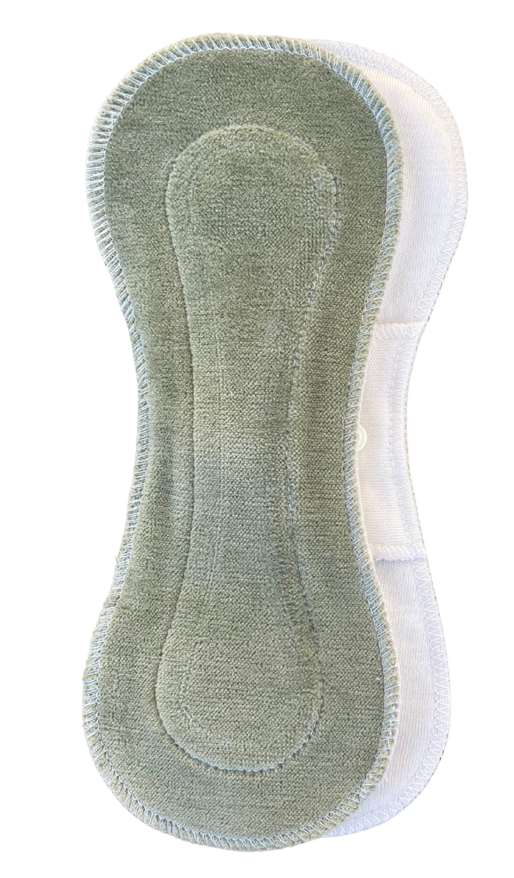 Sage Regular pad - Organic Cotton Reusable Sanitary Pad