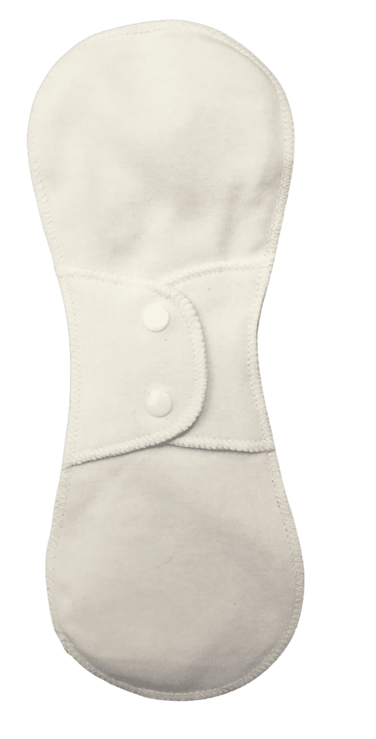 Natural Regular-Long Pad - Organic Cotton Velour Reusable Sanitary Pad Incontinence Pad