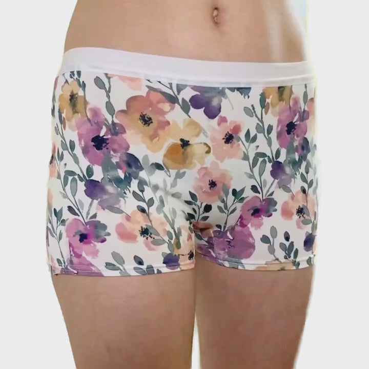 Boyshorts For Period Pads - Boxer Shorts With HYF Magic Gusset. Period Pants