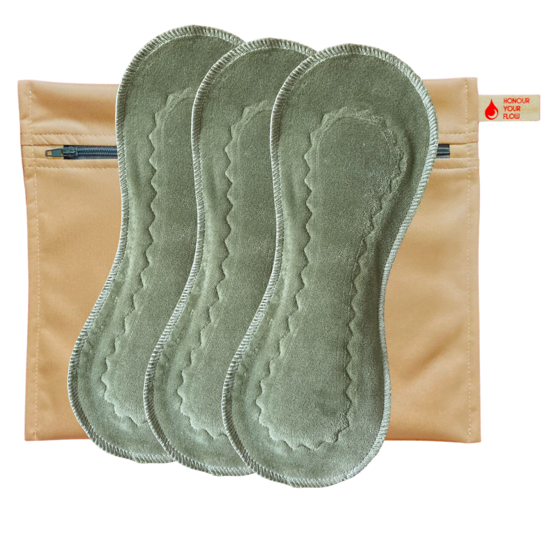 Maxi Pad Starter Pack for Incontinence - 3 pads